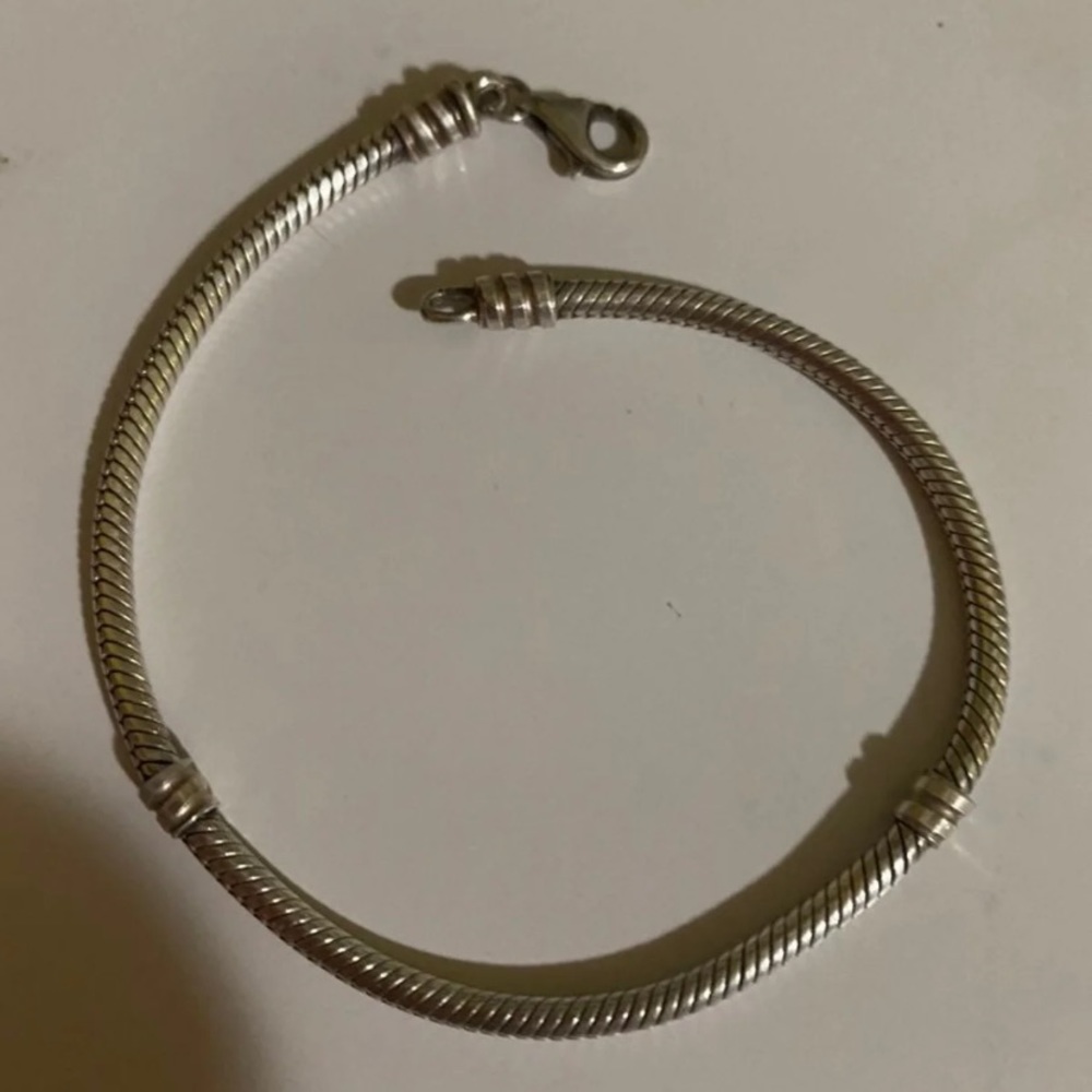 Authentic pandora charm bracelet